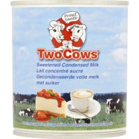 Een afbeelding van Two cows Gecondenseerde volle melk met suiker