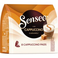 Een afbeelding van Senseo Cappuccino caramel coffee pads
