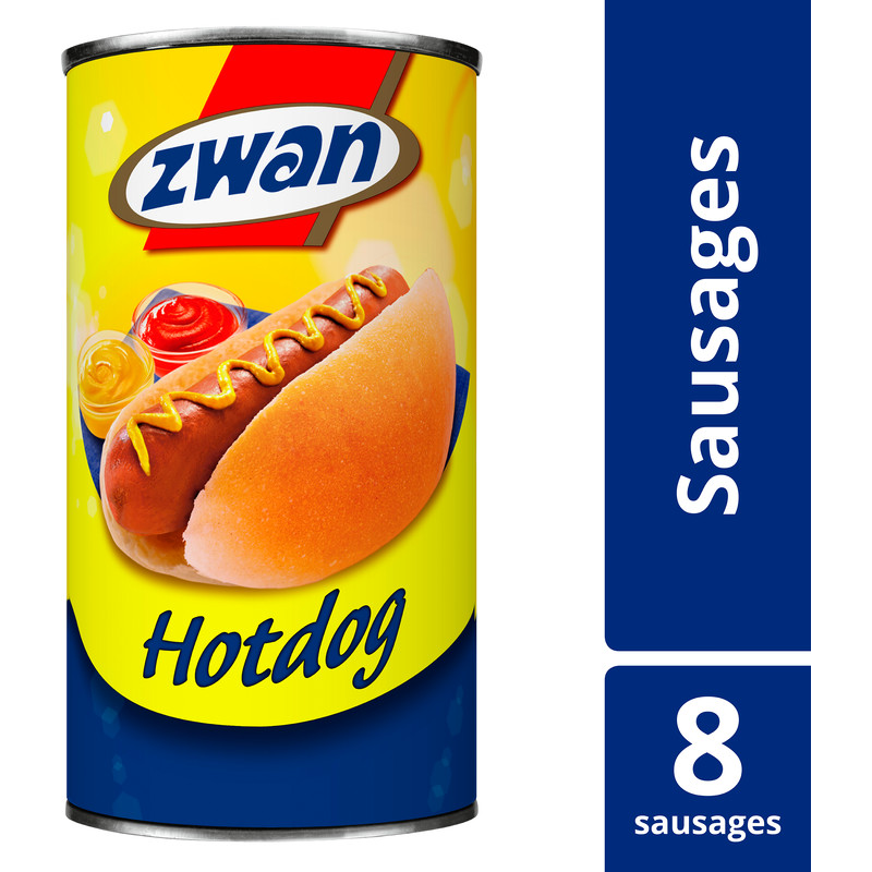 Een afbeelding van Zwan Hot dog worstjes bel