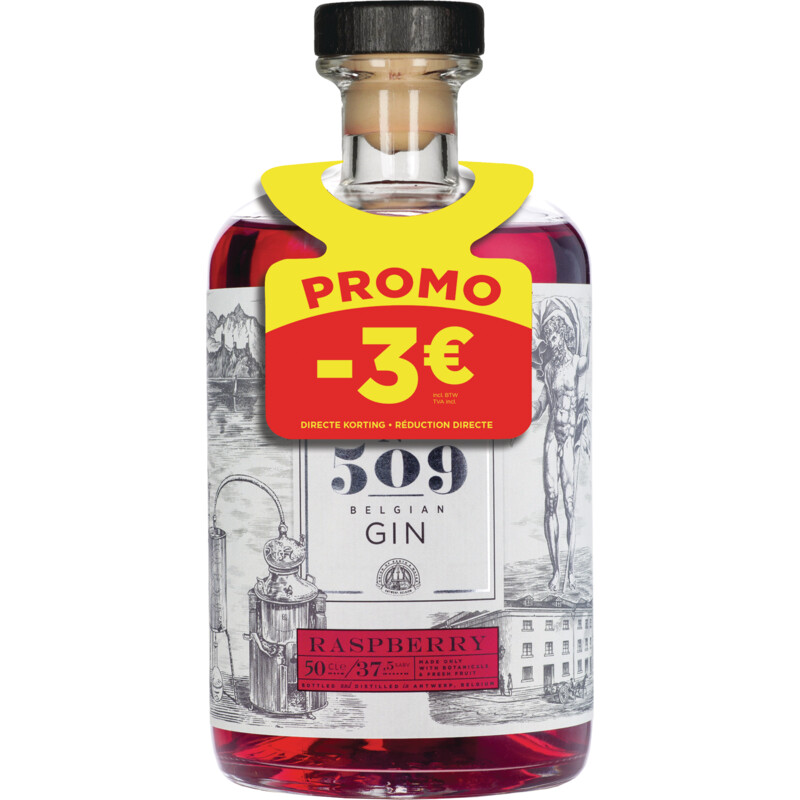 Een afbeelding van Buss N°509 Gin raspberry BEL