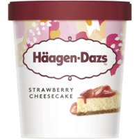 Een afbeelding van Häagen-Dazs Strawberry cheesecake ijs