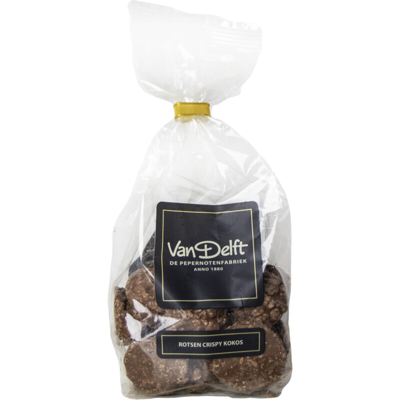 Van Delft Rotsen pure choc. crispy kokos bestellen | Albert Heijn