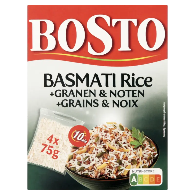Bosto Basmati rice + granen & noten bel