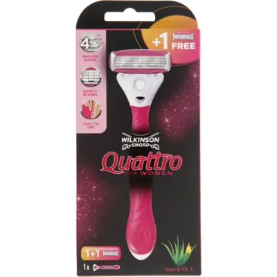 pdp-image-Wilkinson Sword scheermesjes Quattro for woman
