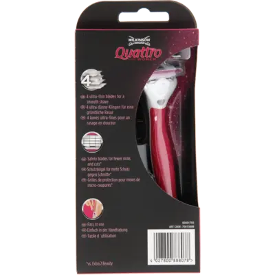 pdp-image-Wilkinson Sword scheermesjes Quattro for woman
