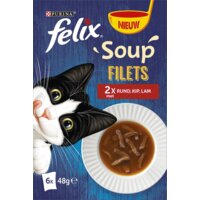 Een afbeelding van Felix Soup filets rund, kip, lam