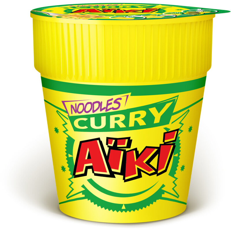 Een afbeelding van Aïki Cup noodles curry bel