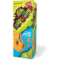 Een afbeelding van Lotus Dinosaurus gevuld melkchocolade bel