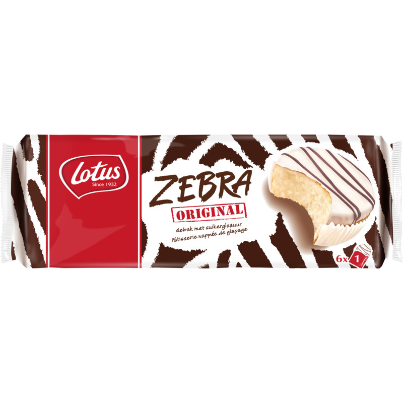 Een afbeelding van Lotus Zebra original bel