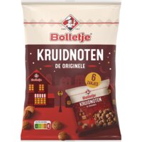 Een afbeelding van Bolletje Kruidnoten de originele 6 zakjes