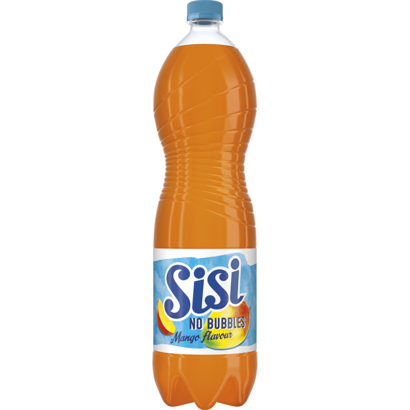 Een afbeelding van Sisi No bubbles sinas mango fles