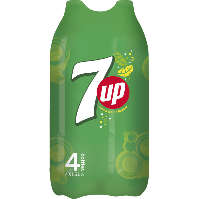 Een afbeelding van 7up Regular lemon lime 4-pack