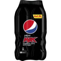 Albert Heijn Pepsi Max zero sugar cola 4-pack aanbieding