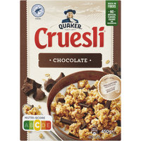 Een afbeelding van Quaker Cruesli chocolade