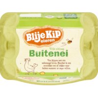 Een afbeelding van Blije Kip eieren Vrije uitloop buitenei