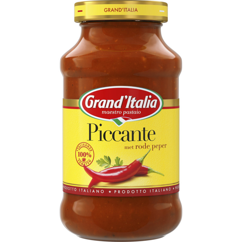 Een afbeelding van Grand' Italia Piccante saus
