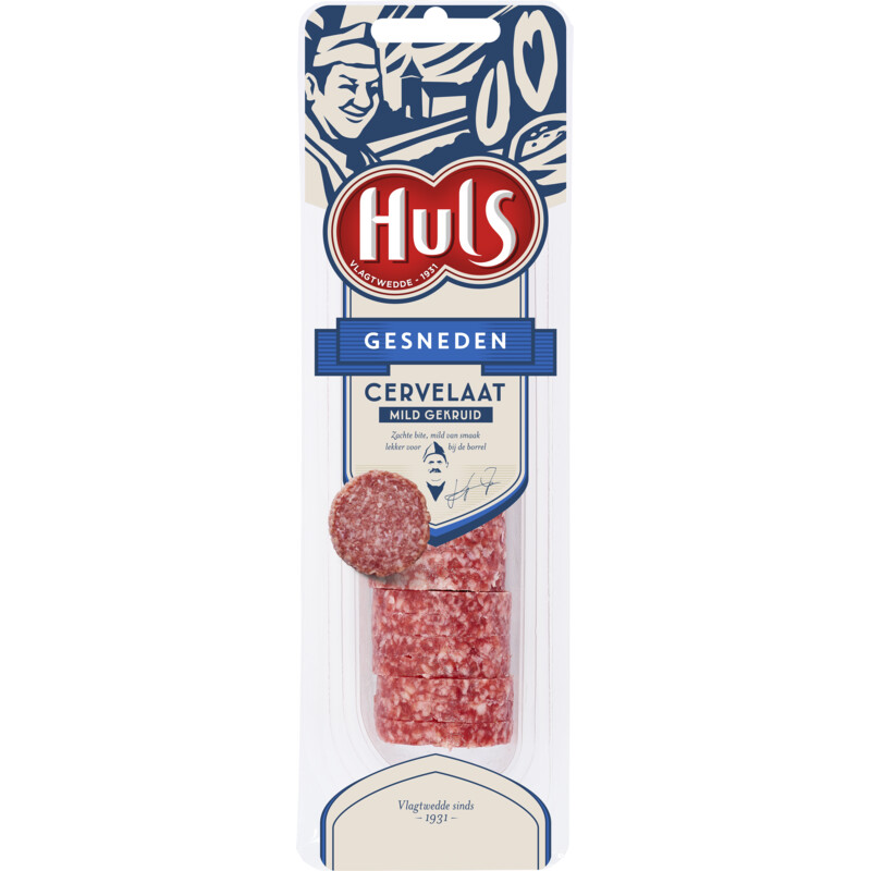 Een afbeelding van Huls Gesneden cervelaat