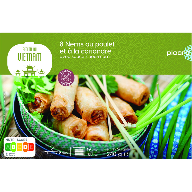 Een afbeelding van Picard 8 nems au poulet