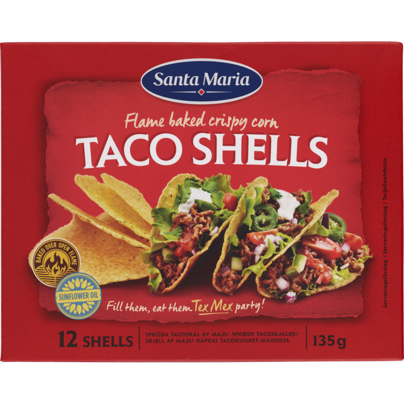 Een afbeelding van Santa Maria Taco schelpen