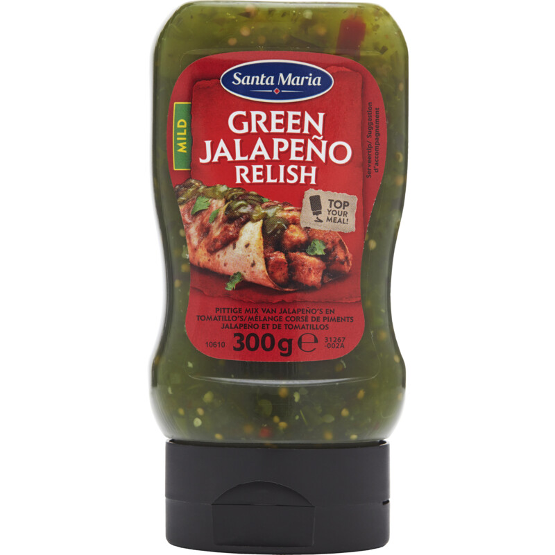Een afbeelding van Santa Maria Green Jalapeno Relish