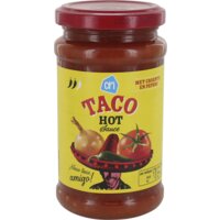 Een afbeelding van AH Taco saus hot