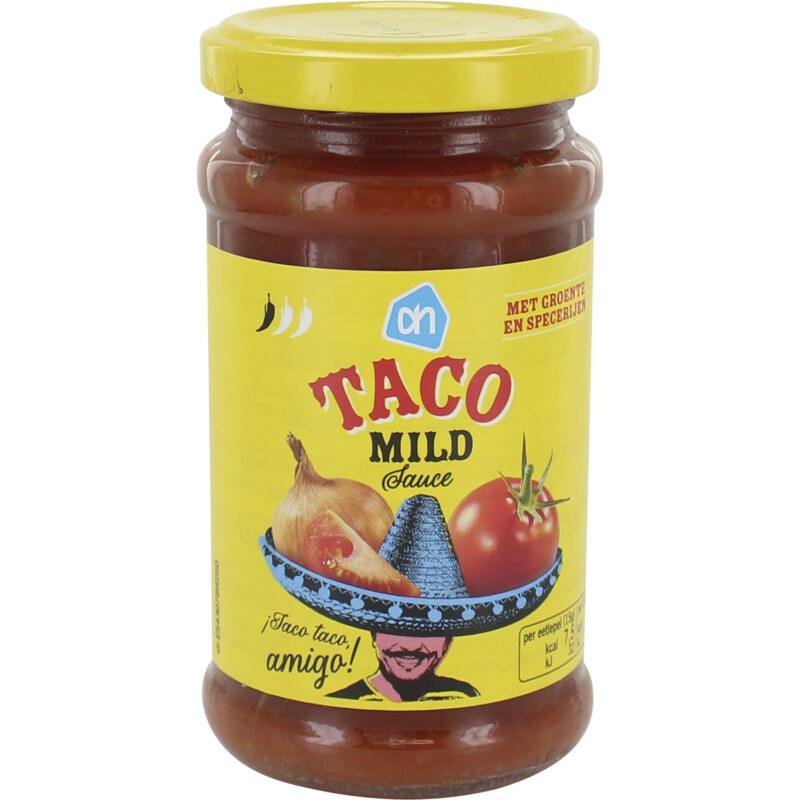 Een afbeelding van AH Taco saus mild