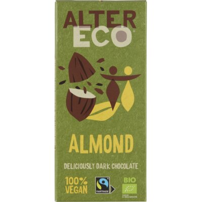 pdp-image-Alter Eco Almond dark chocolate vegan