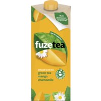 Een afbeelding van Fuze Tea Green tea mango chamomile