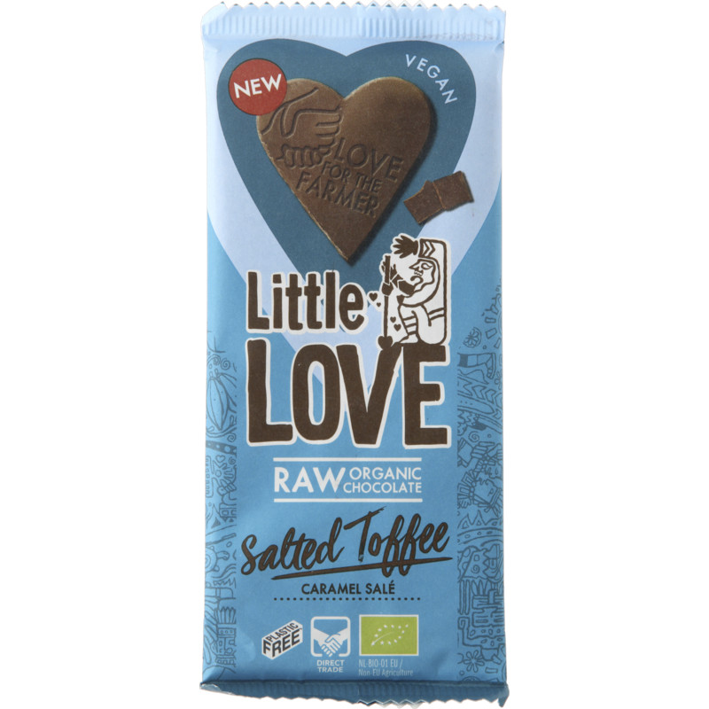 Een afbeelding van Little Love Salted toffee bio