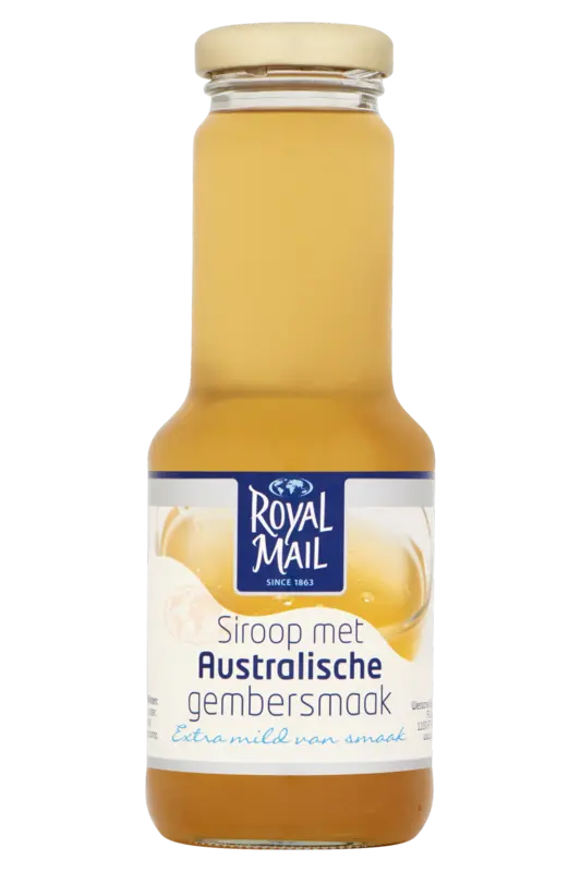 Siroop met Australische gembersmaak