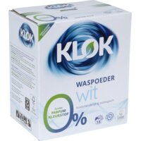 Een afbeelding van Klok Waspoeder wit parfumvrij