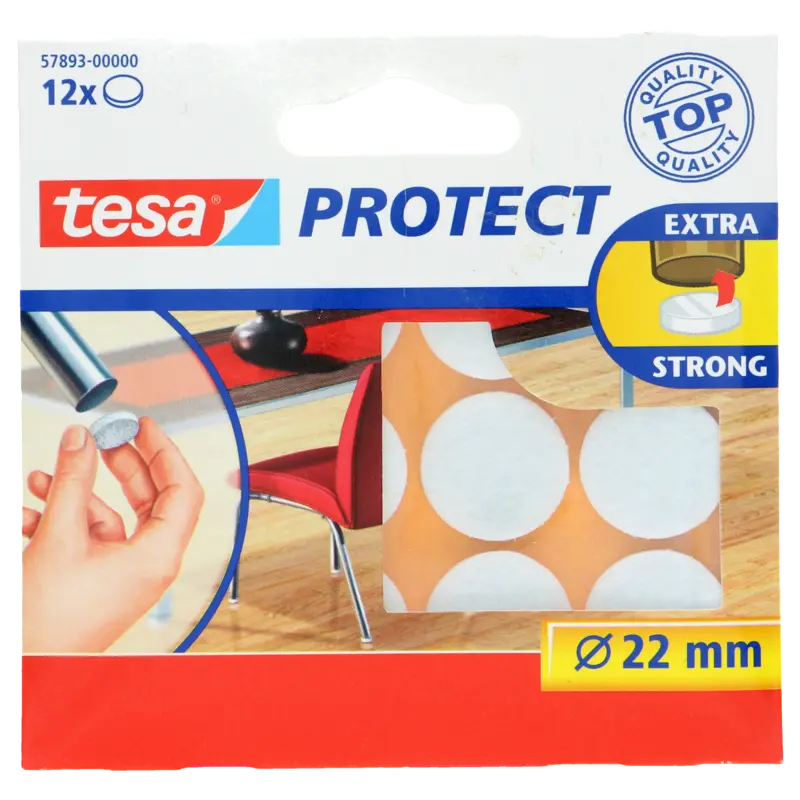 Tesa Anti-krasviltjes 22mm wit