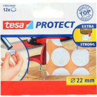 Een afbeelding van Tesa Anti-krasviltjes 22mm wit