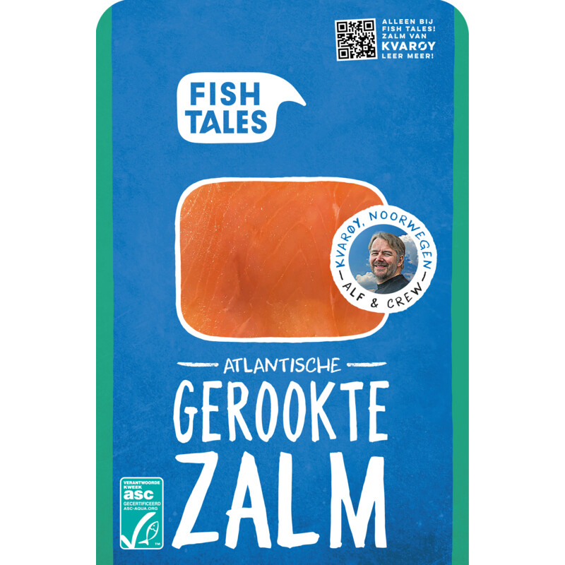 Een afbeelding van Fish Tales Atlantische gerookte zalm
