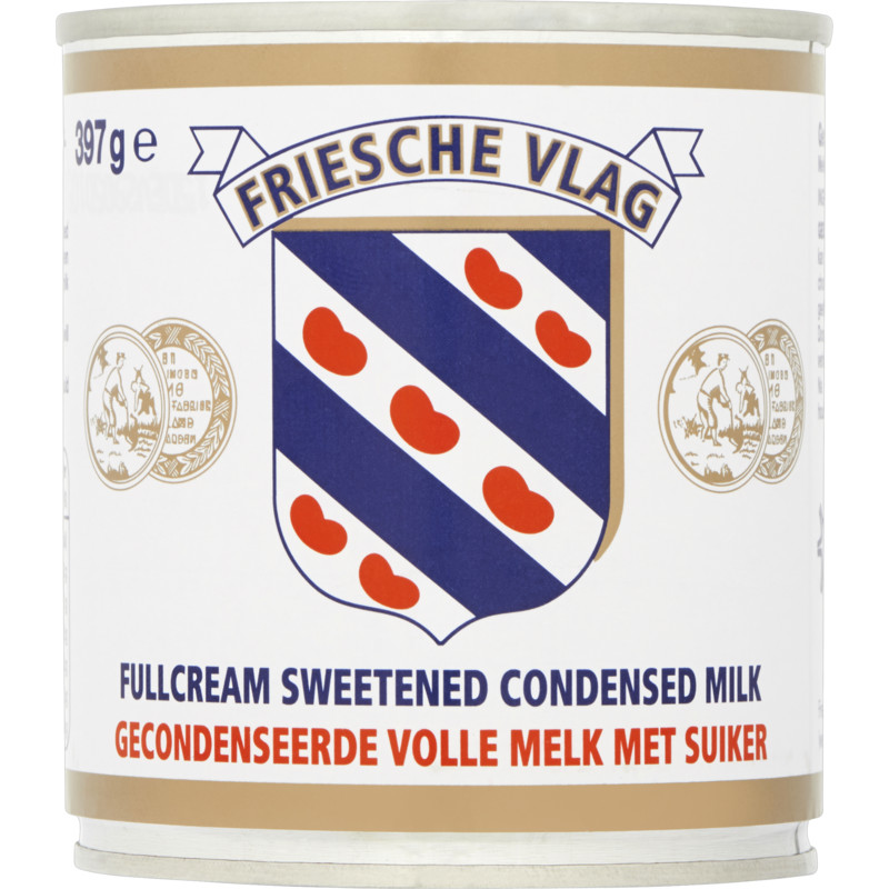 Een afbeelding van Friesche Vlag Volle melk gecondenseerd