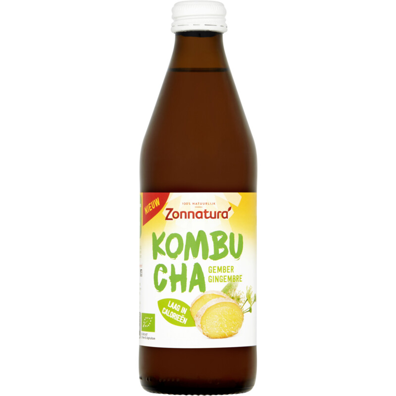Een afbeelding van Zonnatura Kombucha gember