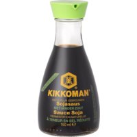 Een afbeelding van Kikkoman Soy sauce minder zout
