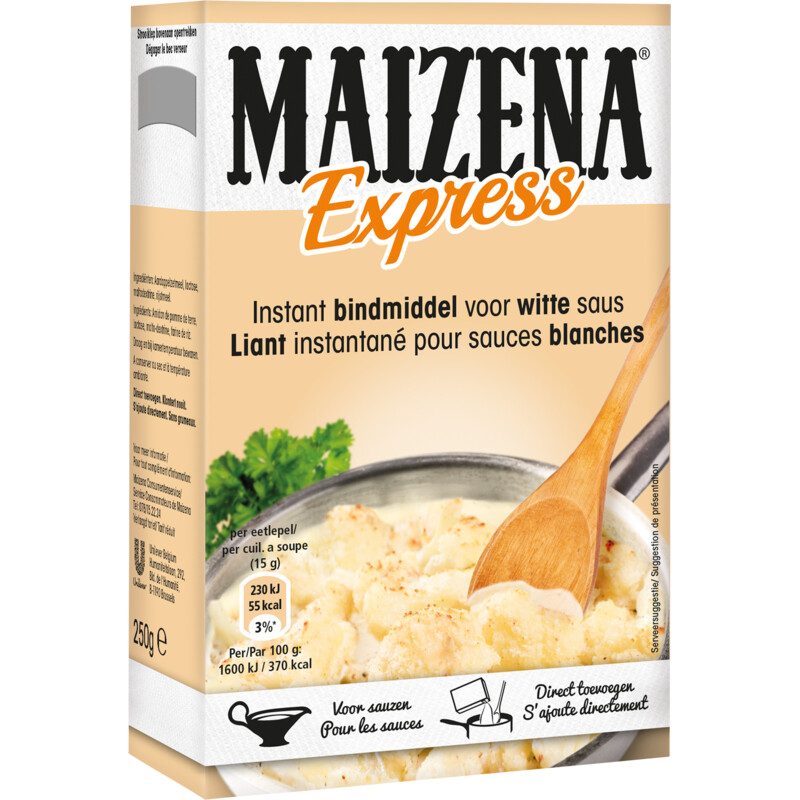 Een afbeelding van Maïzena Express Sausbinder wit BEL