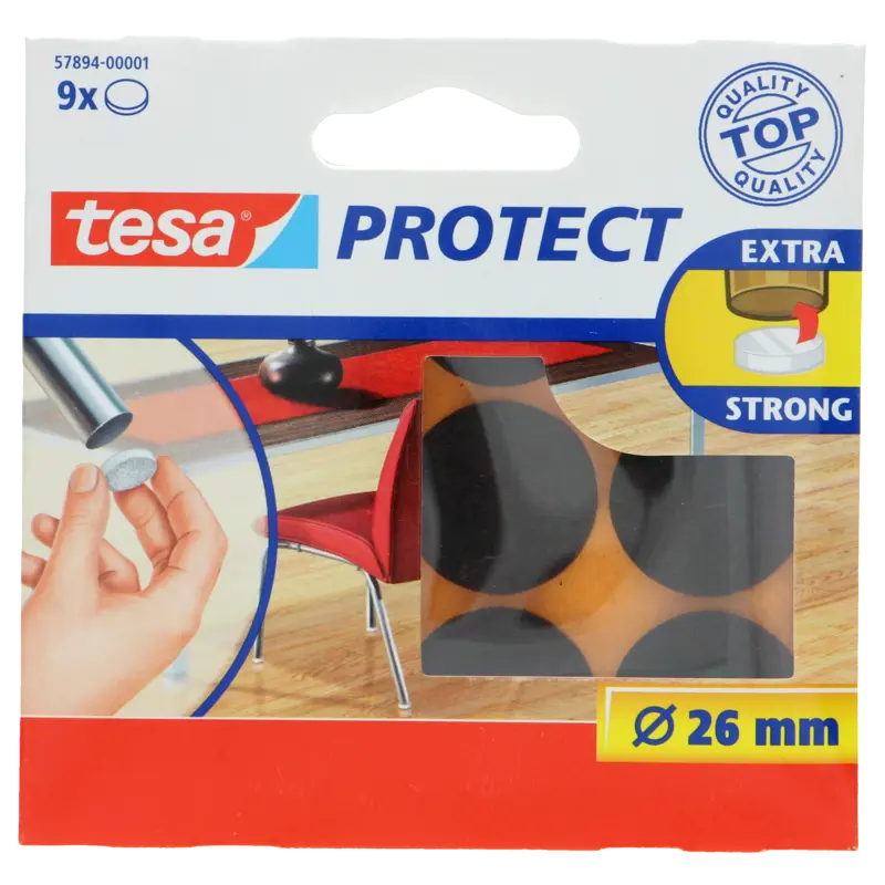 Tesa Anti krasviltjes 26mm bruin