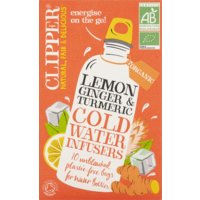 Een afbeelding van Clipper Organic cold water infusion lemon-ginger