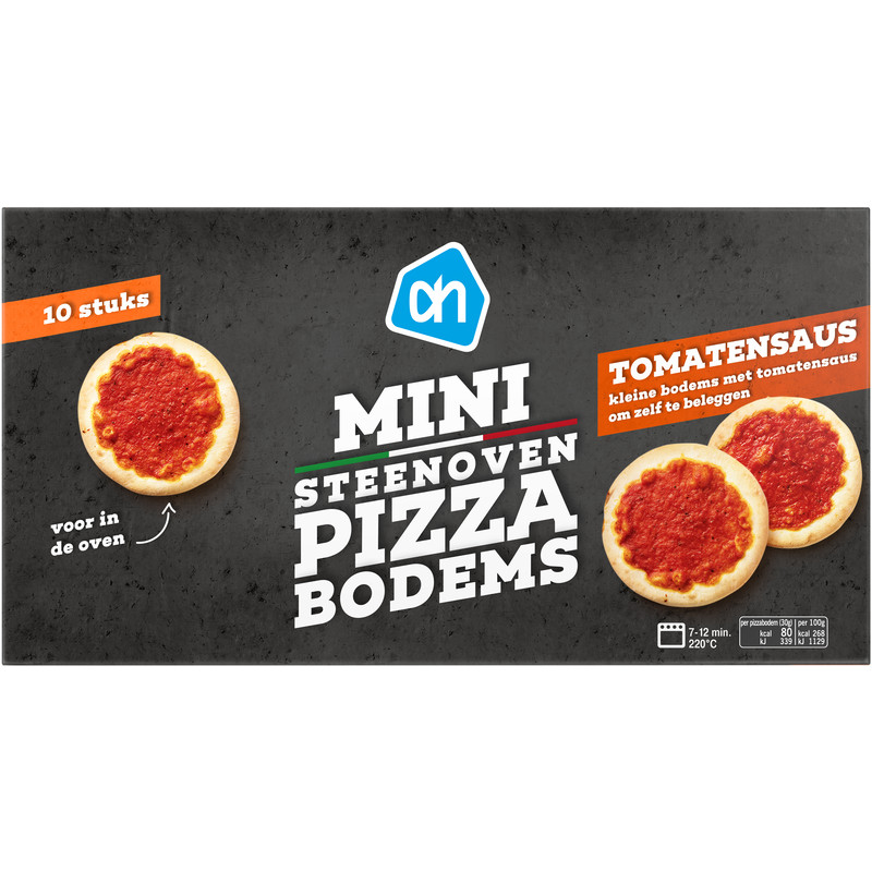 Associëren Bestrating tweede AH Steenoven mini pizza bestellen | Albert Heijn