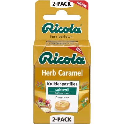 pdp-image-Ricola Herb Caramel SV 8 x 2-pack