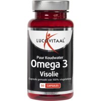 Omgekeerd opgraven tijdelijk Lucovitaal Omega 3 puur koudwater visolie capsules bestellen | Albert Heijn