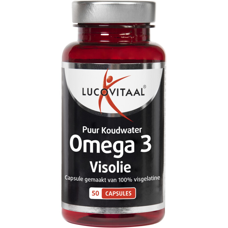 Een afbeelding van Lucovitaal Omega 3 puur koudwater visolie capsules