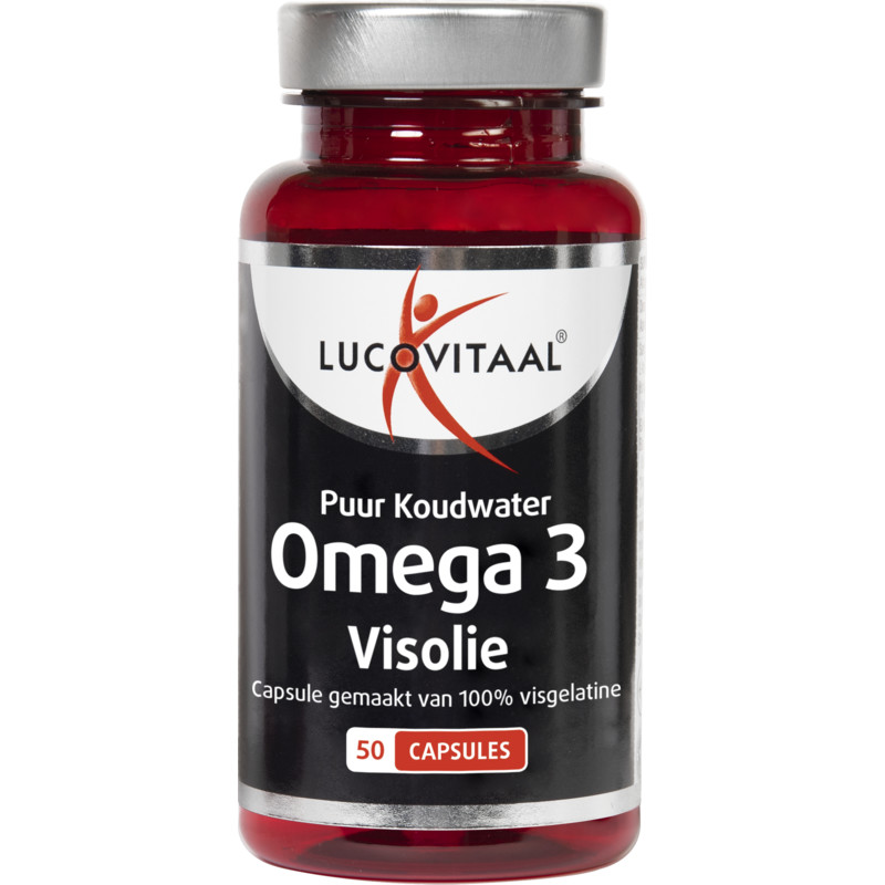 Een afbeelding van Lucovitaal Omega 3 puur koudwater visolie capsules