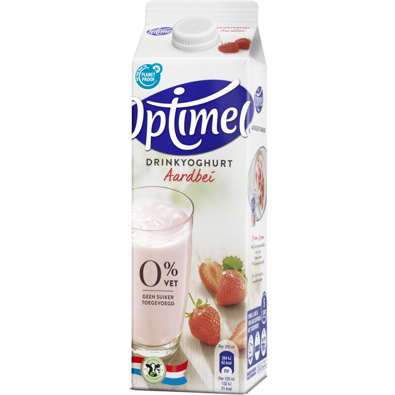 Een afbeelding van Optimel Drinkyoghurt aardbei