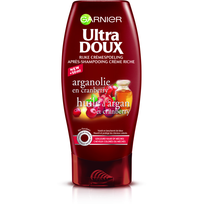 Een afbeelding van Ultra Doux Cranberry crèmespoeling BEL