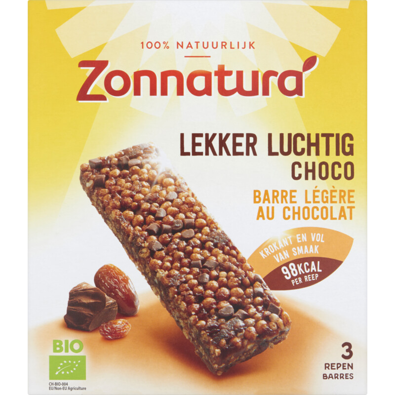 Een afbeelding van Zonnatura Lekker en luchtig choco