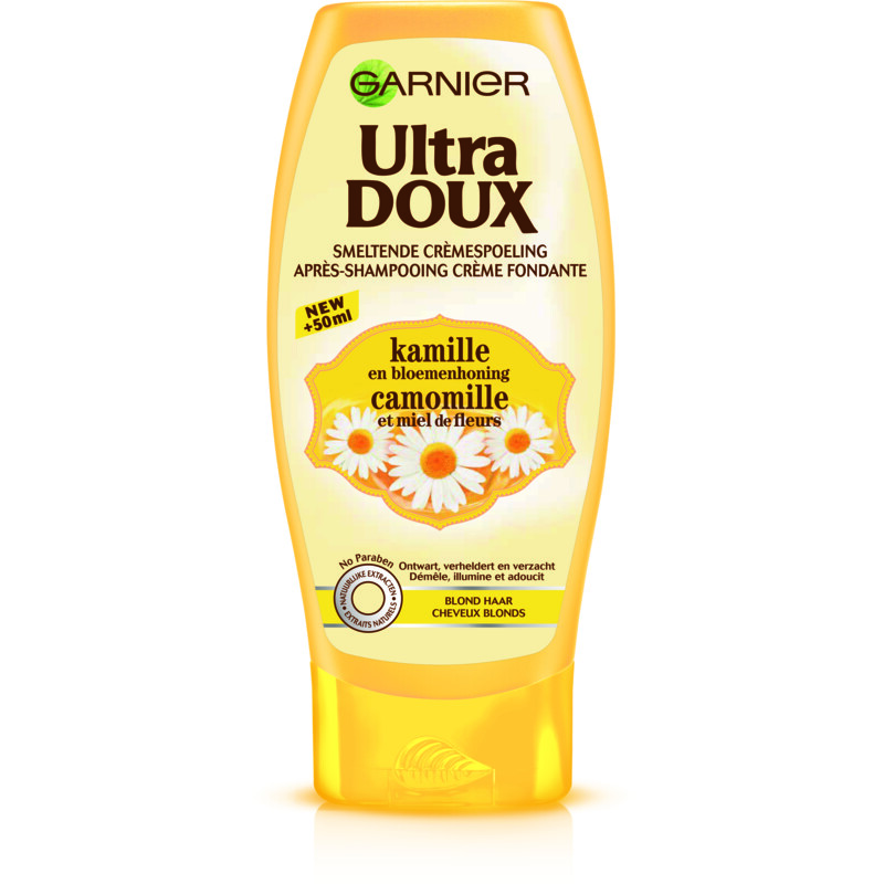 Een afbeelding van Ultra Doux Camomille crèmespoeling bel