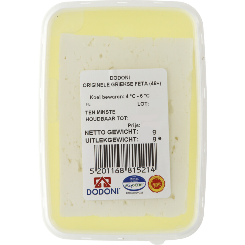 Een afbeelding van Dodoni Orginele Griekse feta 48+